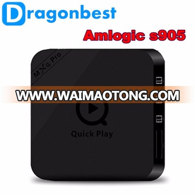 3D TV wifi MXG Pro quick play TV Box Android 5.1 lollipop